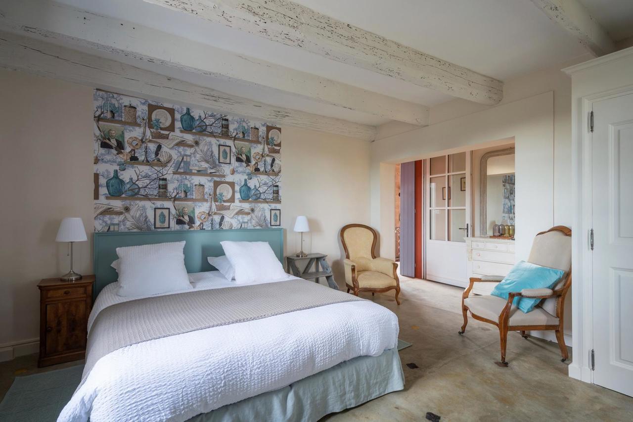 Bed and Breakfast Domaine De Fos Montaren-et-Saint-Médiers Exterior foto